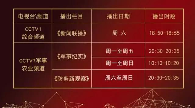 大將軍陶瓷9月央視播出時(shí)間出來(lái)了！
(圖2)