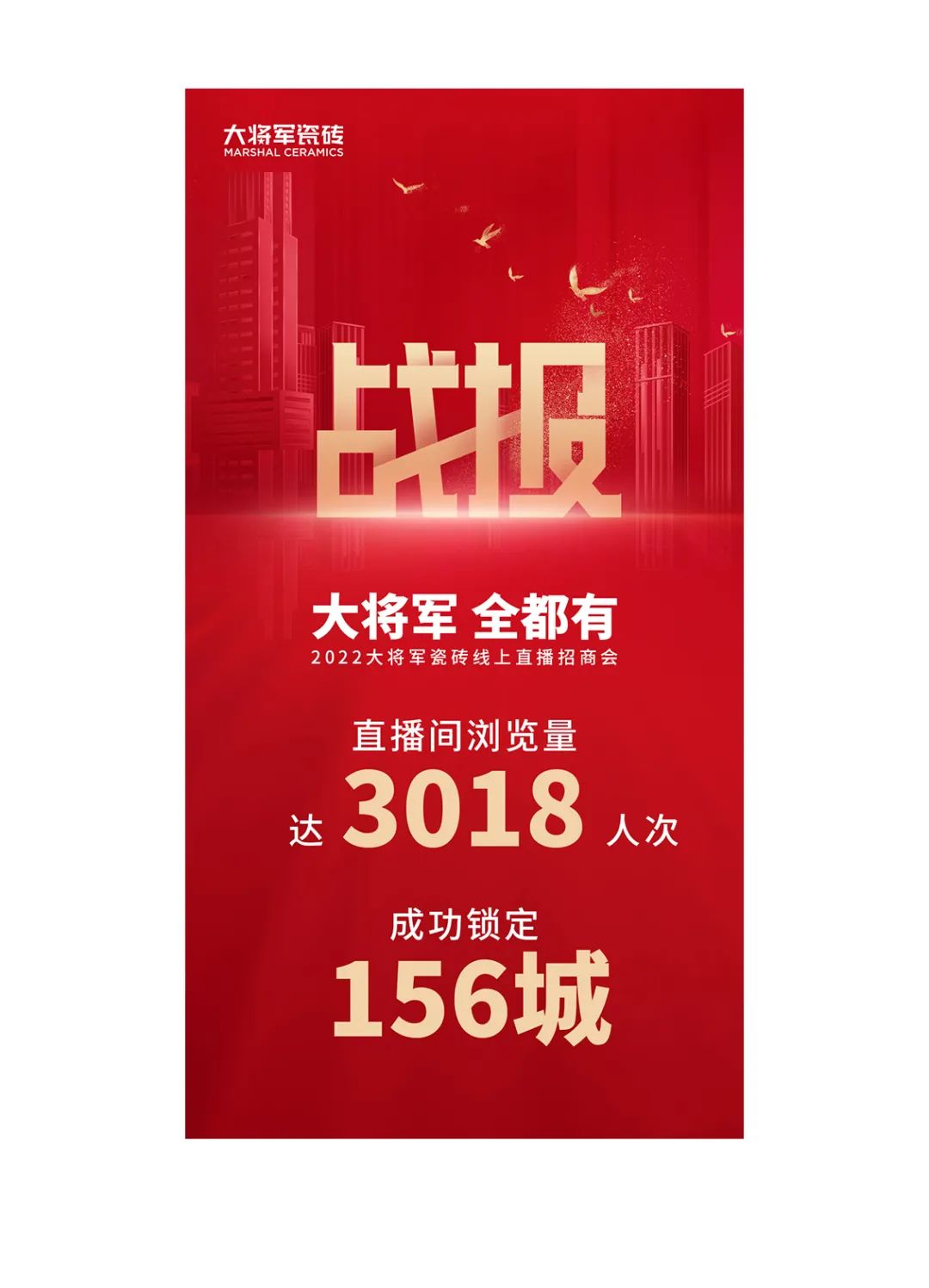 一線(xiàn)品牌大將軍瓷磚，招商盛起！再次開(kāi)啟黃金時(shí)代！(圖3)